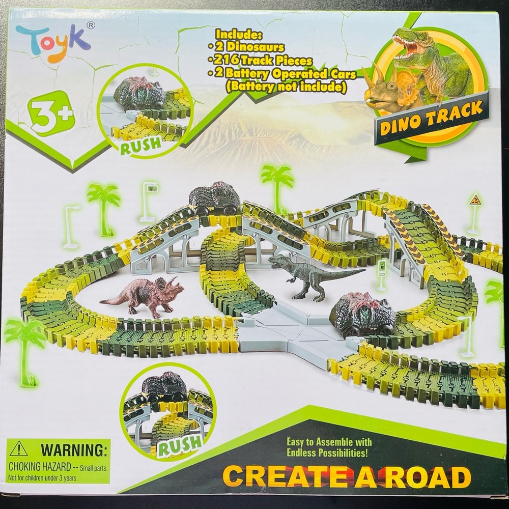 NIB Dino Track Create a Road ages 3+